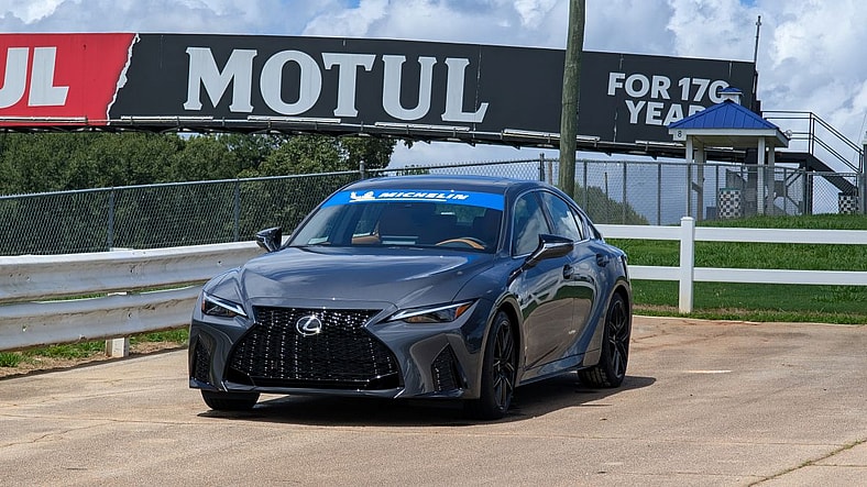 A 2025 Lexus Is 350 Equipped With Pilot Sport All-Season 4 Tires