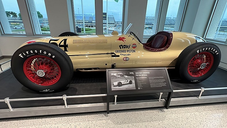 How My Visit to the Indianapolis Motor Speedway Museum Spelled Out My Acura MDX's Racing Pedigree 3 The 1948 Novi Grooved Piston Special_ Those Grooved Pistons Improved Engine Efficiency And Power Delivery—Concepts That Directly Translate To Modern Car Engines Like The One In My Acura Mdx