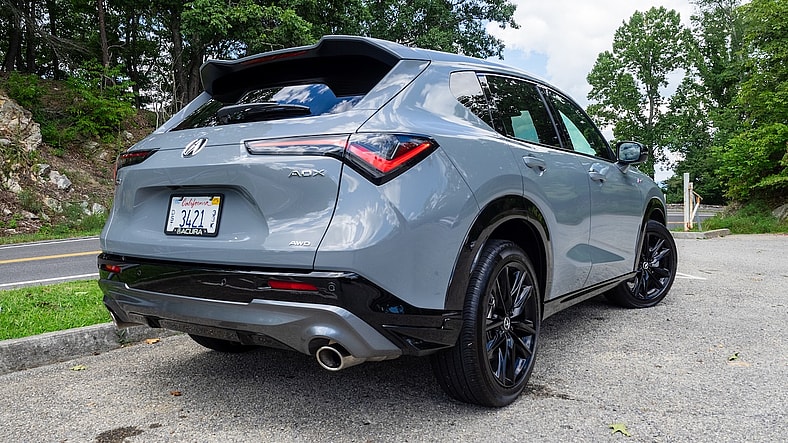 2025 Acura ADX Premium SUV Review: Five Things I Loved (and Two I Didn't) 4 The Rear End Of The 2025 Acura Adx A-Spec