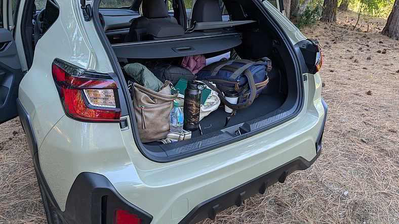 The Cargo Space Isn'T Enough To Write Home About, But It'S Enough For Most Families