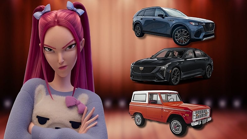 Mira With The Cars We Think She'D Drive