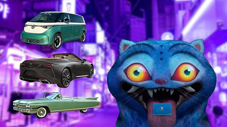 The Derpy Rainbow Tiger And The Cars We Think It Would Drive