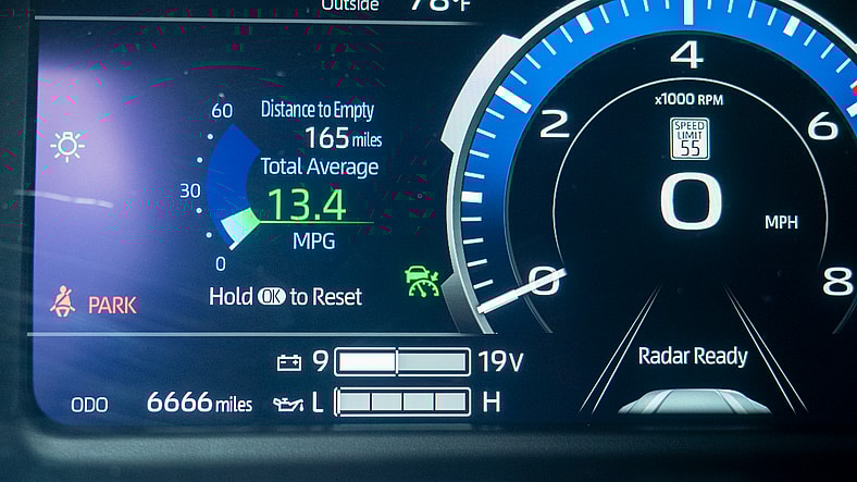 Gas Mileage In The 2025 Toyota Sequoia 1794 Edition-09