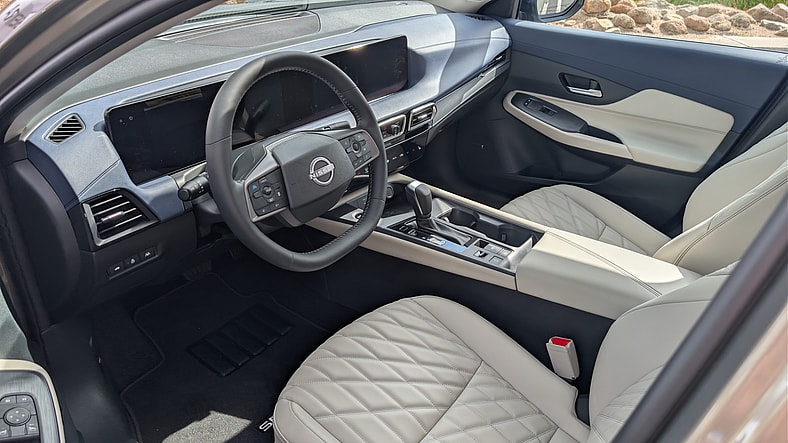 The Front Seats Of The 2026 Nissan Sentra Sel