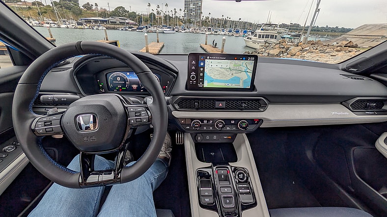 The Interior Layout Of The 2026 Honda Prelude