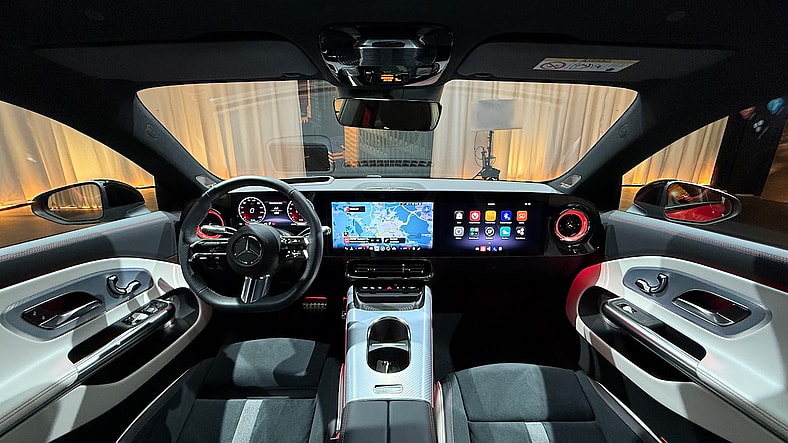 The Front Seat In The 2026 Mercedes-Benz Cla