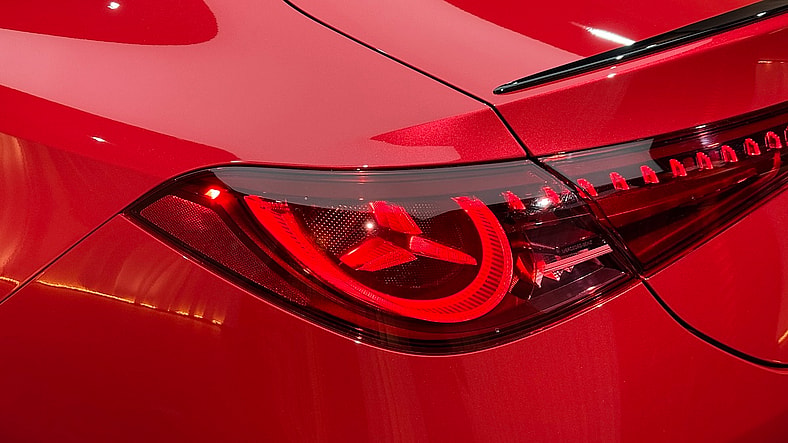 The Tail Lights On The 2026 Mercedes-Benz Cla Mimic The Iconic Logo