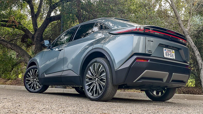 The 2026 Toyota C-HR XSE: An Affordable Comeback EV With a Sporty Edge 5 The Rear Quarter End Of The 2026 Toyota C-Hr Xse