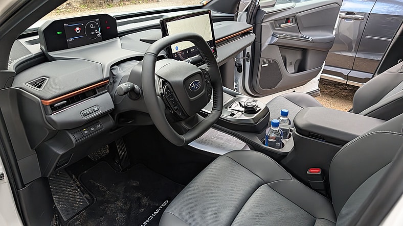 The Interior Layout Of The 2026 Subaru Uncharted