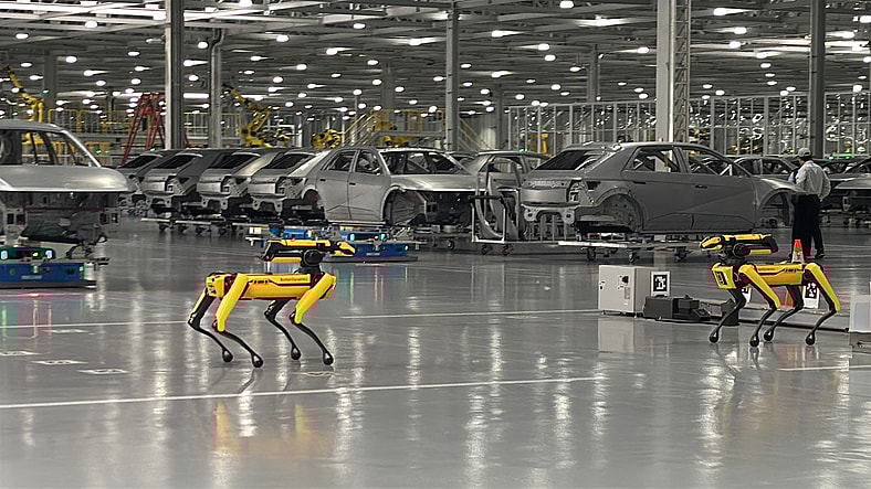 Boston Dynamics Robots Working With Metapros