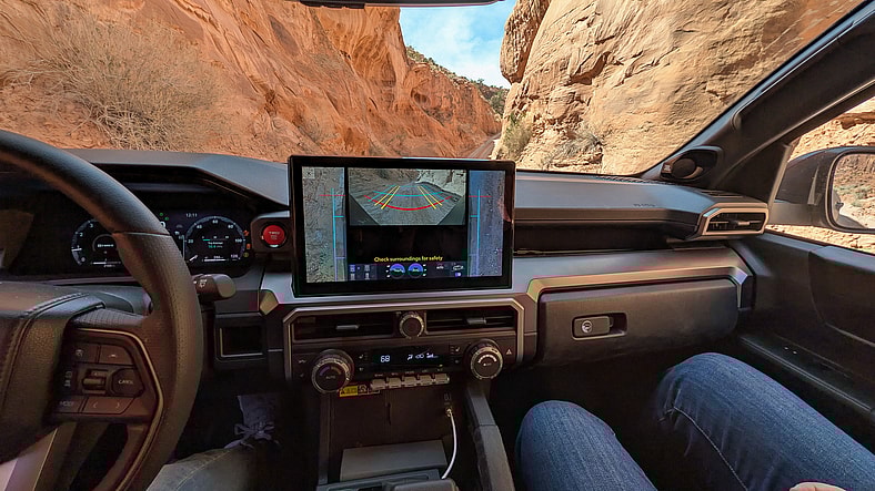 I Took a 2026 Toyota 4Runner TRD On a 2,000-Mile Road Trip: Here's The Good, The Great, and The Gritty. 6 The Multimedia Display In The 2026 Toyota 4Runner Trd Off-Road Premium Off-Road