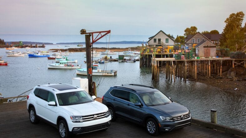 A Girls Guide To Cars | A Tale Of Two Volkswagens - The 2018 Atlas And Tiguan 7 Passenger Suvs - Vw Maine 1963Taleof2Vws