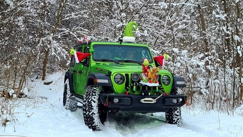 Holiday Car Decorating Inspiration...from My Jeep Community!
