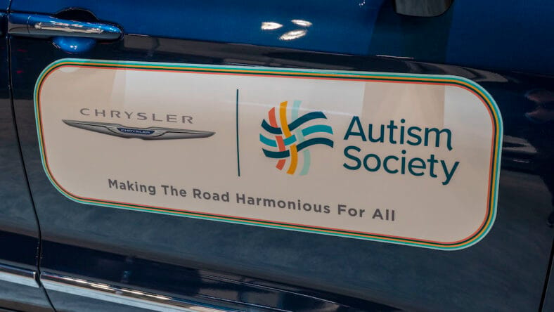 Chrysler Has Partnered With The Autisim Society To Help Sensitive Patients Have A Better Ride
