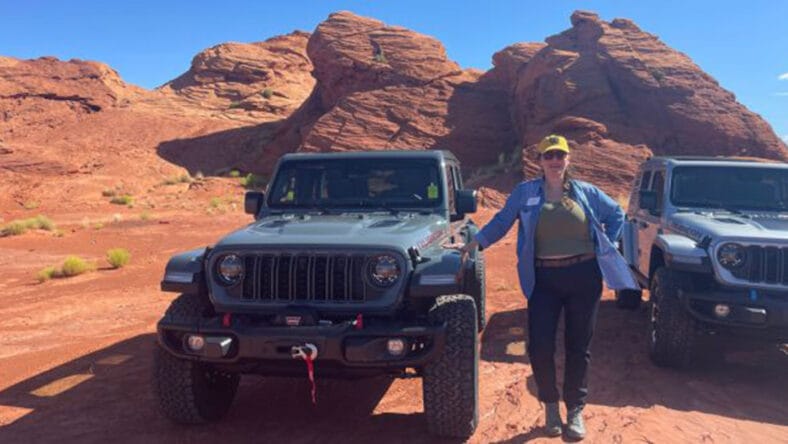 Off-Roading In The 2024 Jeep Wrangler In Utah Was An Epic Experience For Me. Photo: Jill Robbins