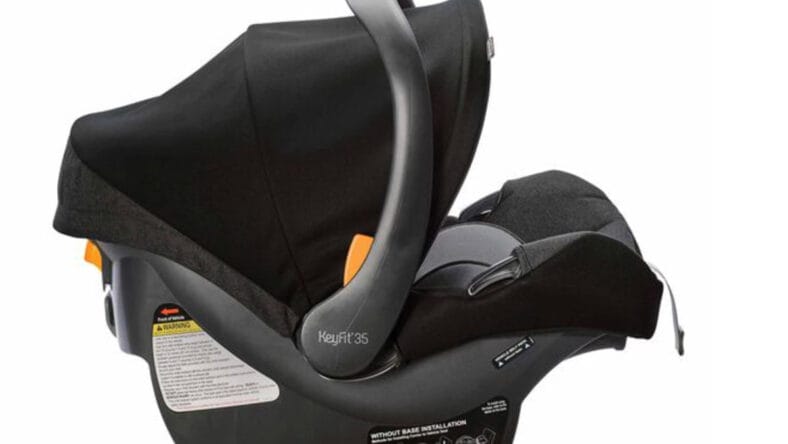 The Chicco Keyfit Car Seat.