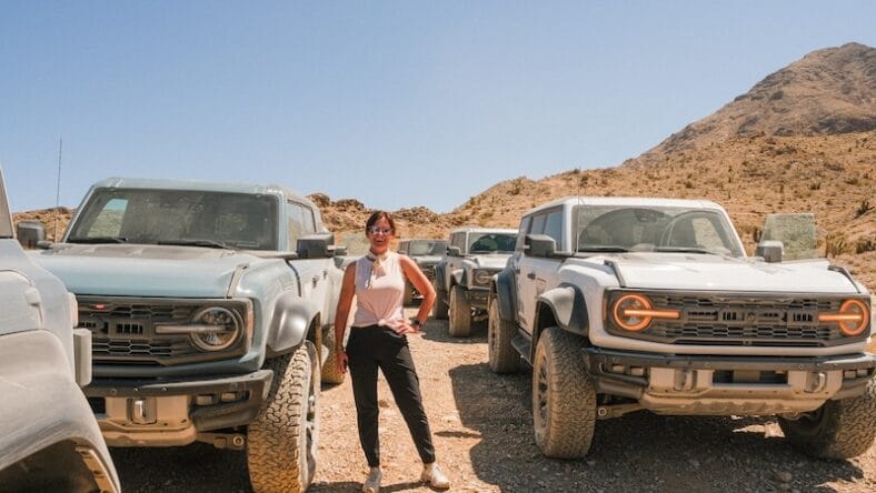 Me And Some Bronco Raptors And So Much Dust. Photo: @Caziahfranklin