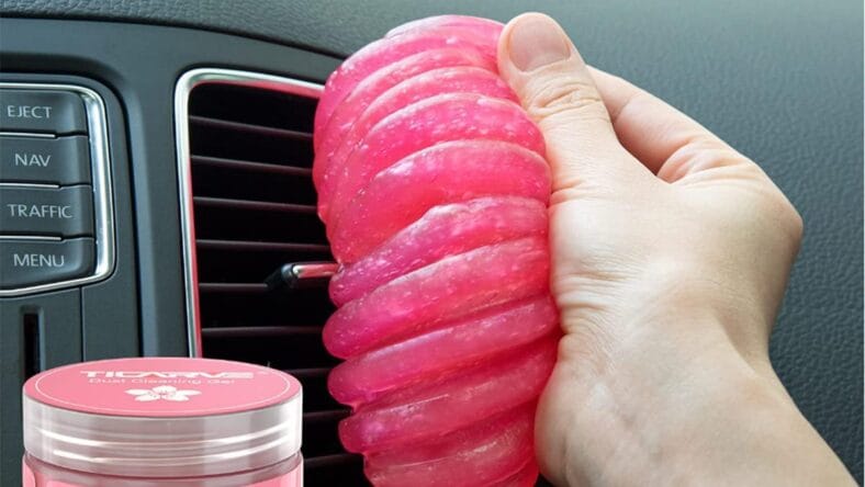 This Car Slime Will Keep The Smallest Places Clean In Your Car. Photo: Amazon