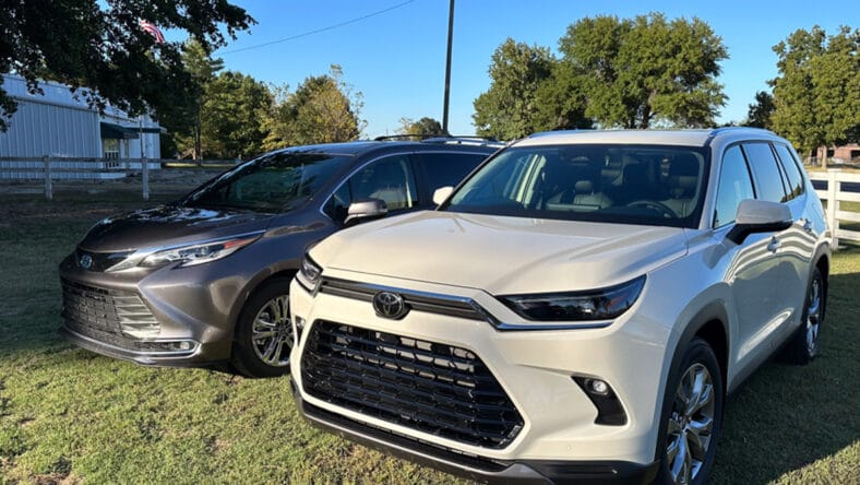 Both The Toyota Grand Highlander And The Toyota Sienna Are Great Family Cars.