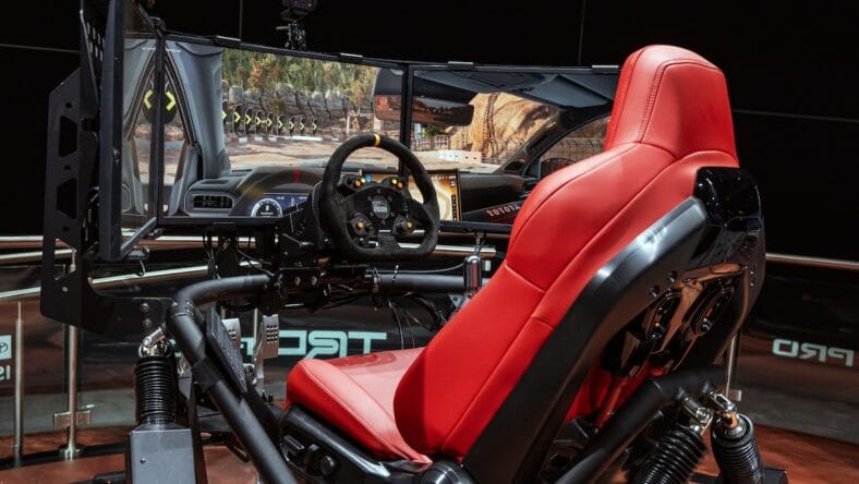 The Toyota Isodynamic Performance Seat Simulator