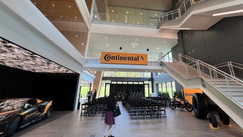 The Lobby In The New Continental Tires North American Headquarters