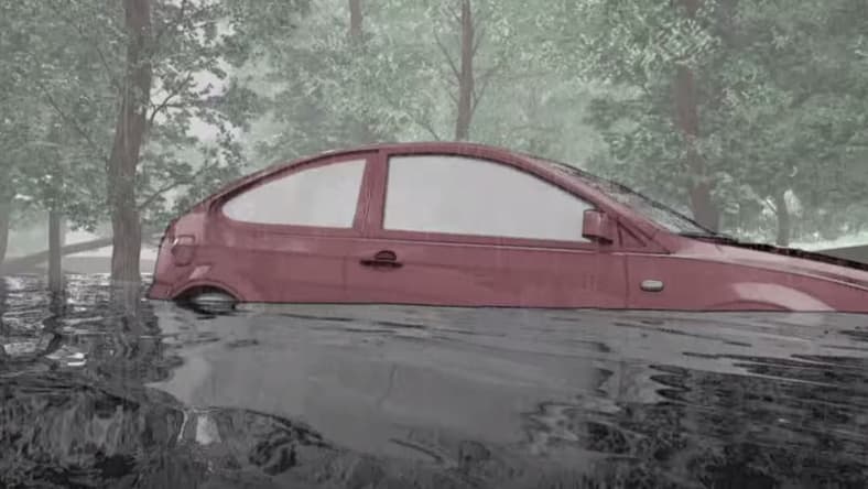 A Girls Guide To Cars | Stay Safe In A Flood: Don'T Drive Through That Water - Flood Safety Screen Shot
