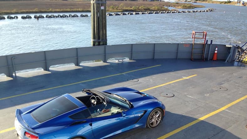 A Girls Guide To Cars | Celebrating Our Love Of Speed On National Corvette Day - Ridin The Fortmorgan Ferry Corvette Stingray Dauphinisland Mueller10Yr