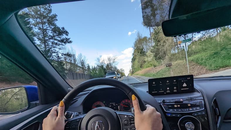 Yes or No: Test Drives with a Car Salesperson Present 1 Test Drive, Test Drives Acura