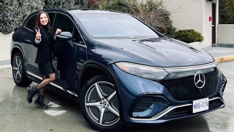 7 Wonderful 7 Passenger Luxury SUVS, At Home, at School - Or Neiman Marcus 2 2023 Mercedes-Benz Eqs 580 Suv