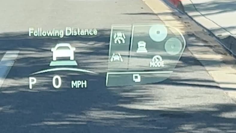 2023 Lexus Rx Head Up Display. May The 4Th Be With You On Star Wars Day. Photo: Scotty Reiss