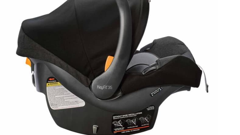 The Chicco Keyfit Car Seat.