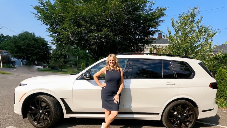 Scotty Reiss With The Bmw X7 Luxury Suv