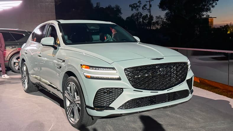 The Front End Of The 2025 Genesis Gv80 Coupe. Photo: Allison Barfield