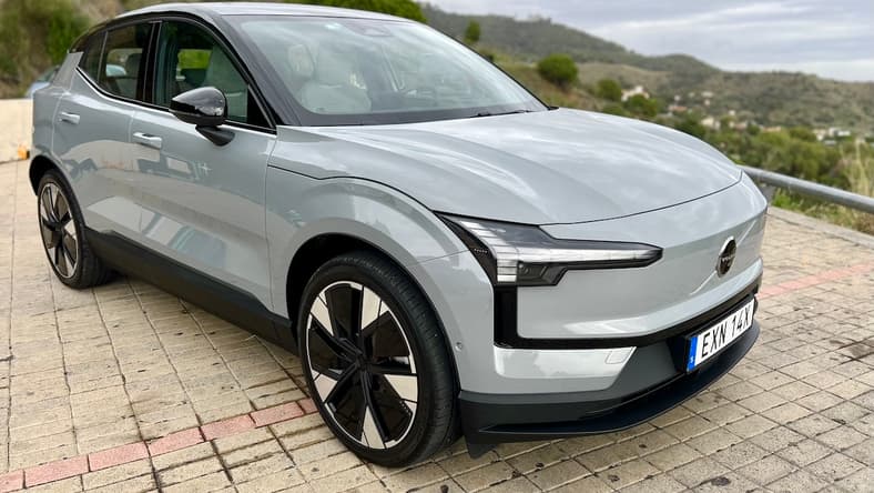 The Front Of Volvo Ex30