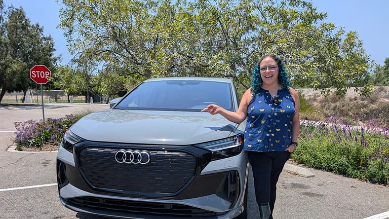 Audi Q4 E-Tron Luxury Compact Crossover Suv
