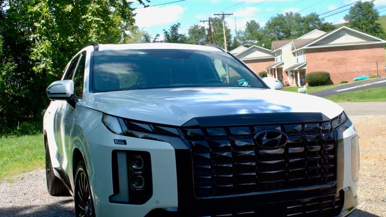 2024 Hyundai Palisade Calligraphy Night Edition Front Grille, Hyundai'S Blackout Package