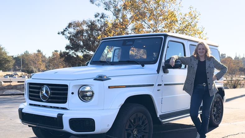Go Home Chrome: Blacked Out Car Accents Deliver Chic, Stealth Luxury 1 2025 Mercedes-Benz G 580 G-Wagen Scotty Reiss