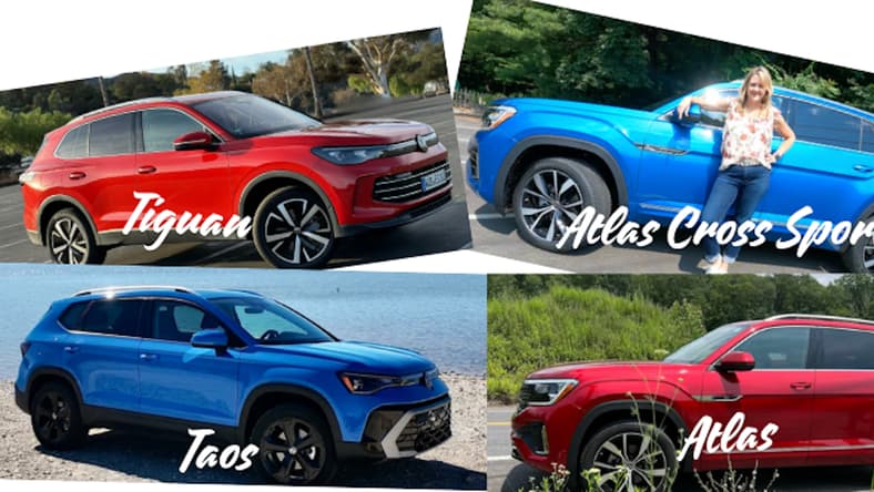 Which Volkswagen SUV is Right for You? Here's How the VW Atlas, Atlas Cross Sport, Tiguan and Taos Line Up 1 Vw Suvs
