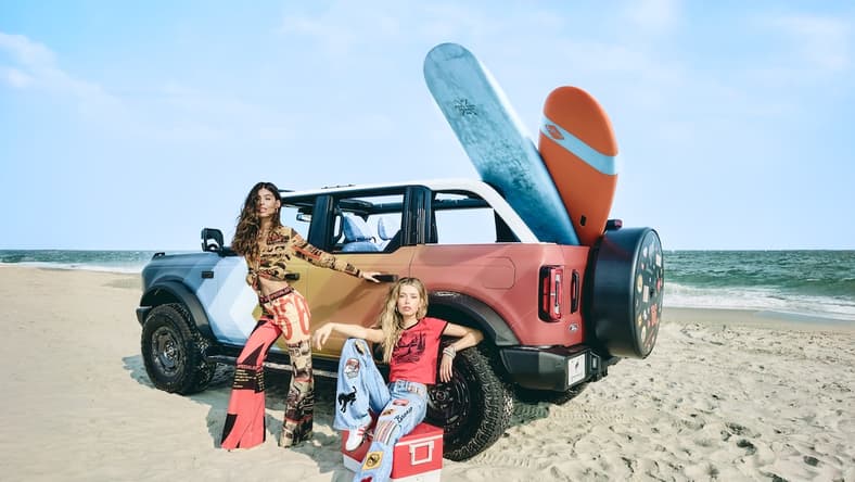 Ford Bronco Goes Beachy, Breezy and Bold in This Brilliant Collab with Alice + Olivia 1 Alice + Olivia Ford Bronco