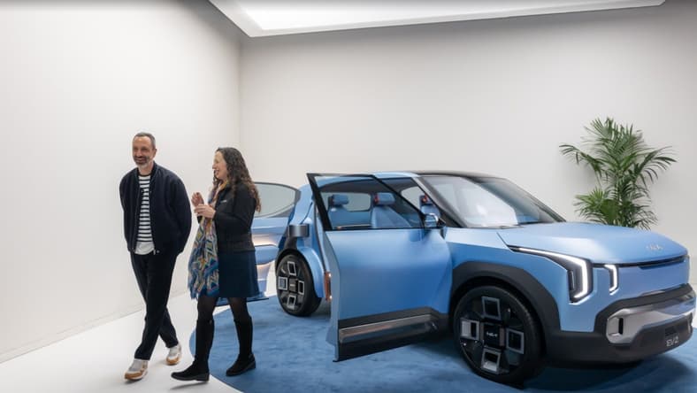 Milan Design Week With Kia: How the Brand is Finding, and Creating Inspiration 2 Karim Habib And Kristin Shaw At Milan Design Week