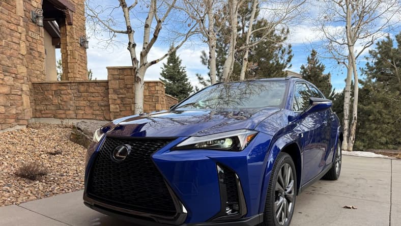 The Front Quarter End Of The 2025 Lexus Ux 300H
