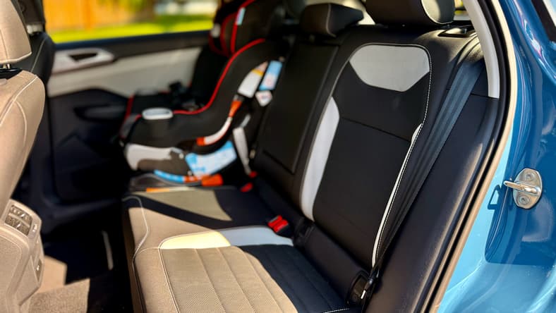 Here's Everything You Need to Know About Car Seat Safety and Winter Jackets 1 The Vw Taos' Roomy Backseat Makes This Suv Feel Bigger Than It Looks