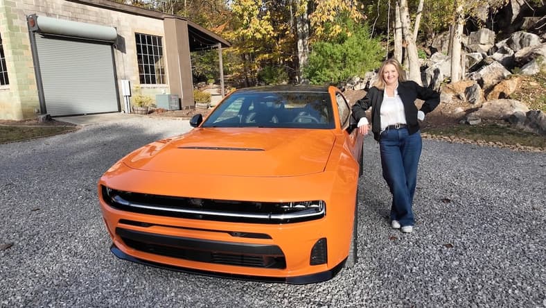 The 2026 Dodge Charger Sixpack Scat Pack Edition In Peel Out Orange