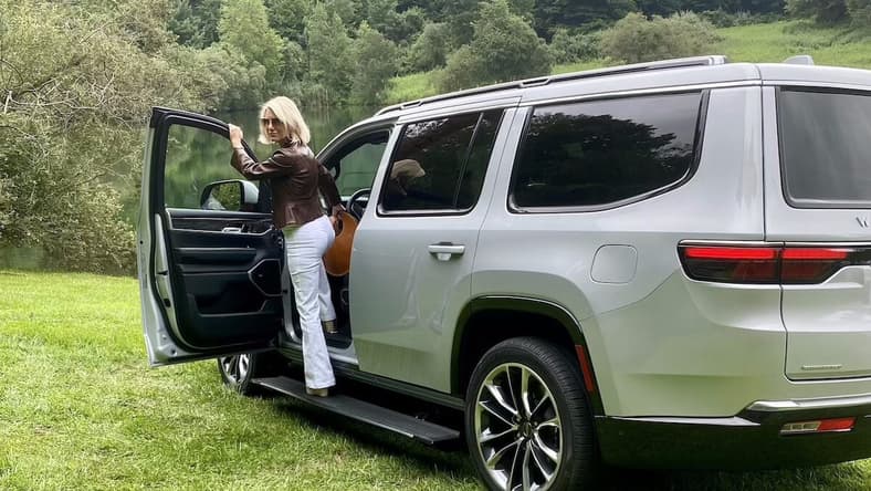 Running Boards, Like These In The Jeep Grand Wagoneer, Help Shorter Drivers Access A Large Suv