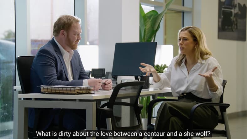 Iliza Shlesinger Stars As A Sales Person In A Car Dealer In Jeep Grand Wagoneer'S New Ads