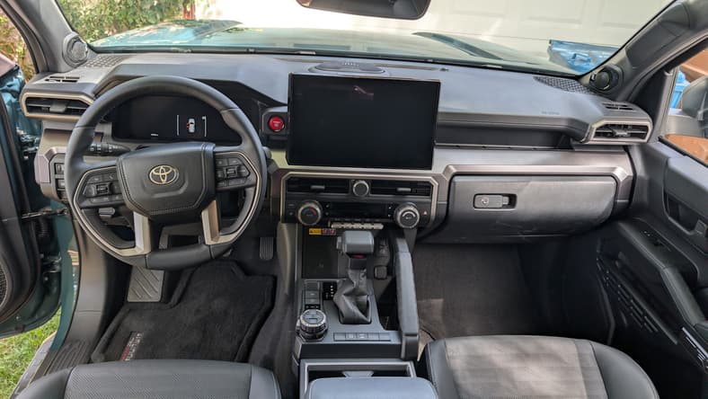 The Command Center Of The 2026 Toyota 4Runner Trd Off-Road Premium