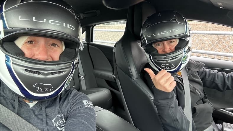 We Tested the Lucid Air Sapphire at the Trinitē Road Rally - A Girls ...