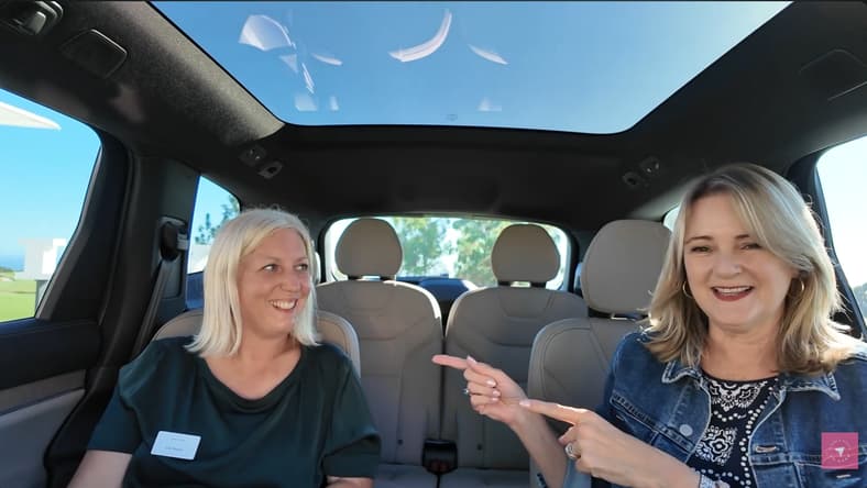 Scotty Reiss With Volvo'S Head Of Interior Design, Lisa Reeves