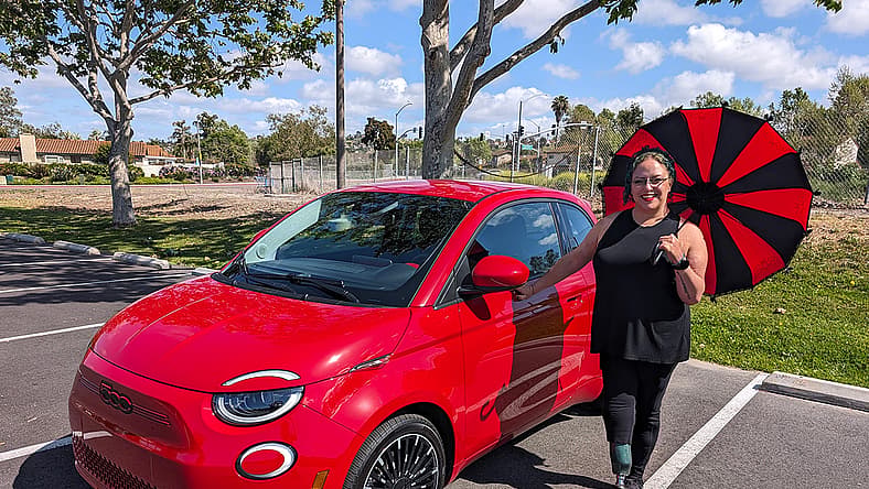 The Fiat 500E
