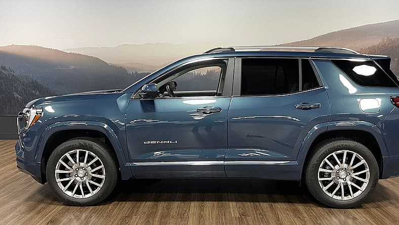 The 2025 Gmc Terrain Shows Its Square-Back Profile